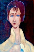 Modigliani's Muse   24x36   C$2.100
