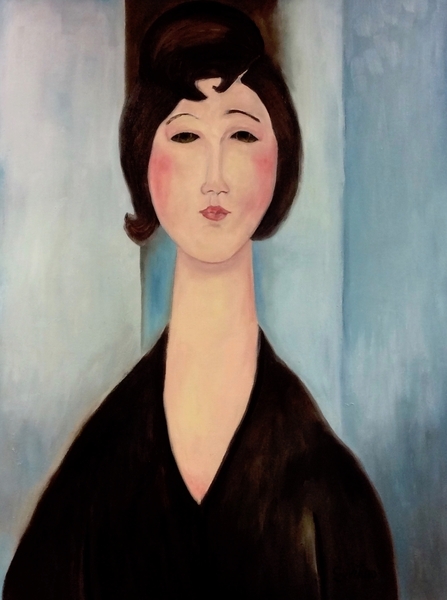 "Modigliani's Muse"  24x36    C$2.100