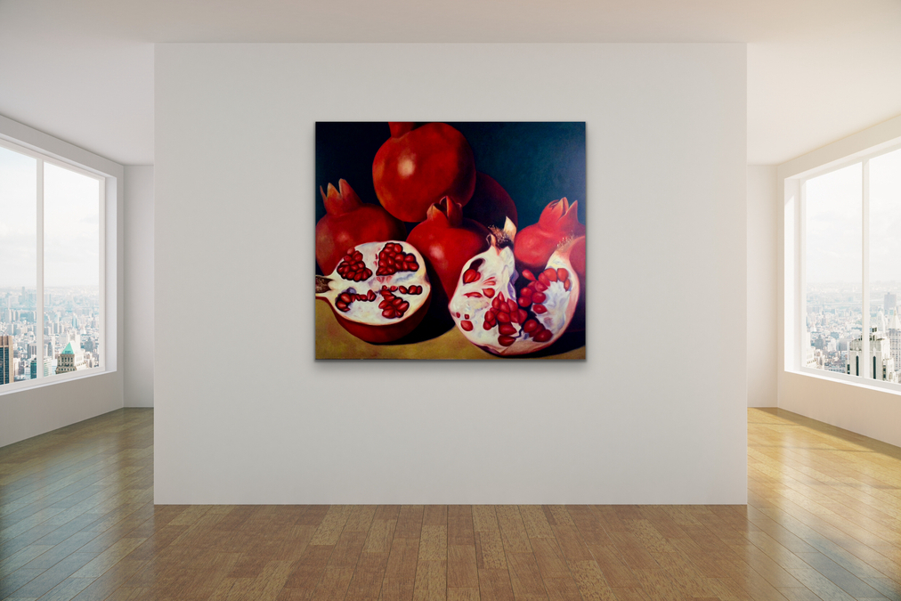 Showcasing Exotica 48x54    In Situ