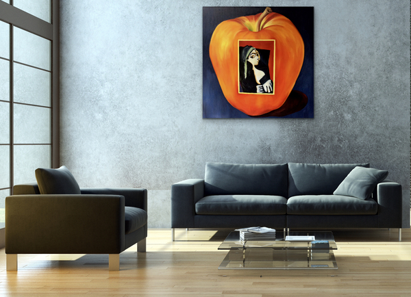 Showcasing "The Core of Picasso"  42x42  In Situ