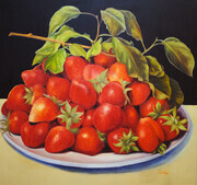 Scrumptious Strawberries   48x48