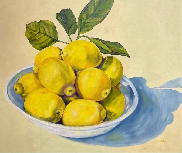 Sunlit Lemons 36x42